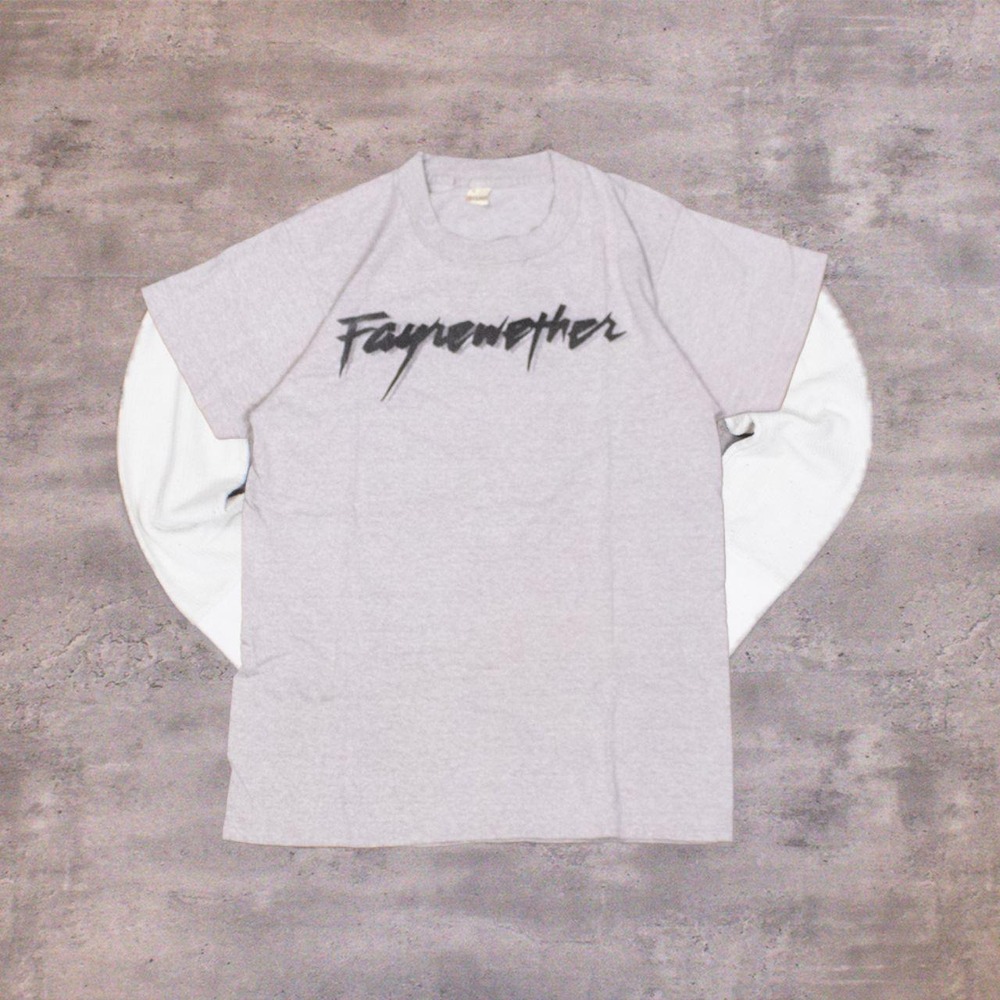 90's Screen Stars Fayrewether Rock Band Single Stitch Heather Gray Tee